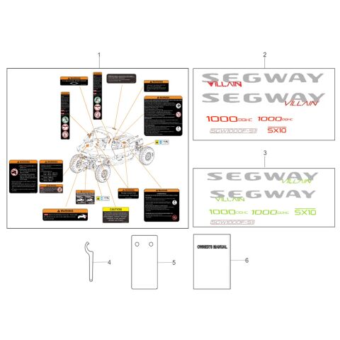 STICKERS & ACCESSORIES/ON-VEHICLE TOOLS