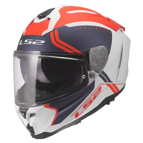 LS2 FF817 CHALLENGER II TITAN WHITE BLUE RED
