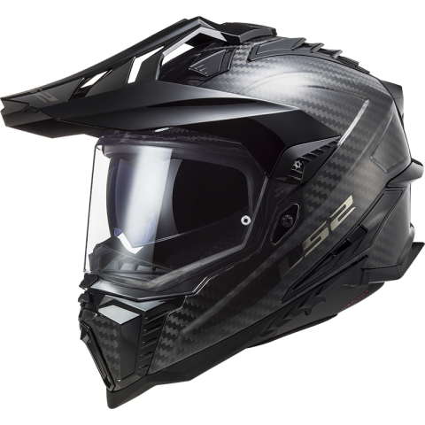 LS2 MX701 EXPLORER C GLOSS CARBON-06 XS