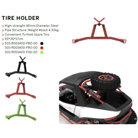 SEGWAY TIRE HOLDER green VILLAIN