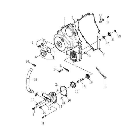 COVER, CRANKCASE