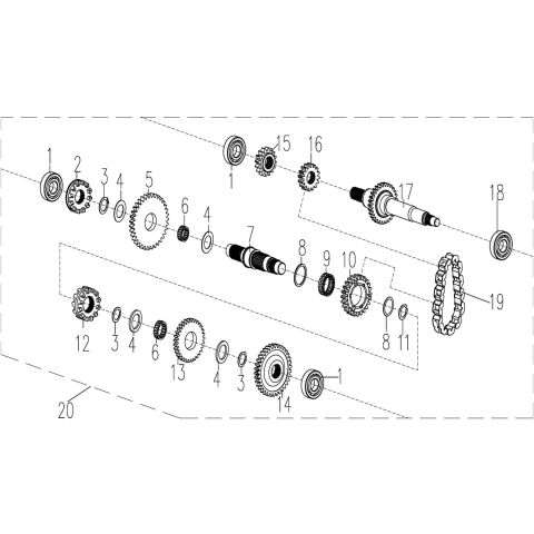 MAIN TRANSMISSION ASSEMBLY