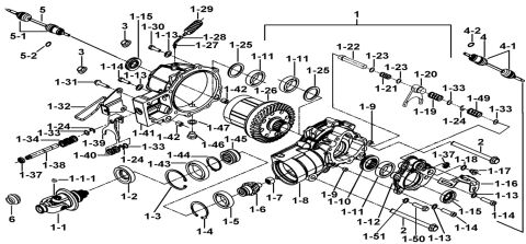 FRONT DIFFERENTIAL ASSY.(LOCK)