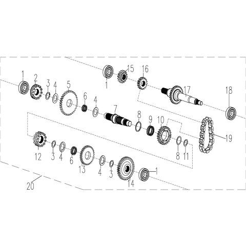 MAIN TRANSMISSION ASSEMBLY