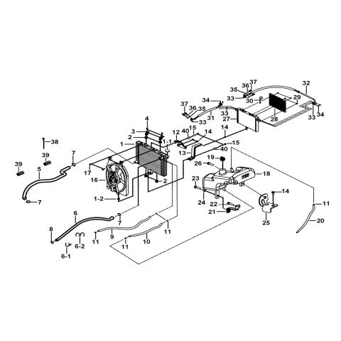 RADIATOR ASSY.、COOLING FAN (FOR EURO 5 )