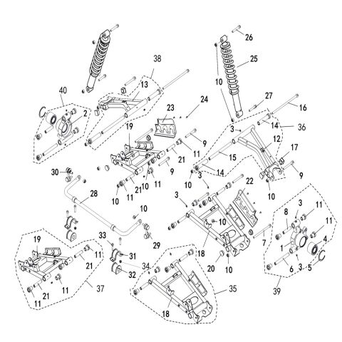 SHOCK ABSORBER REAR