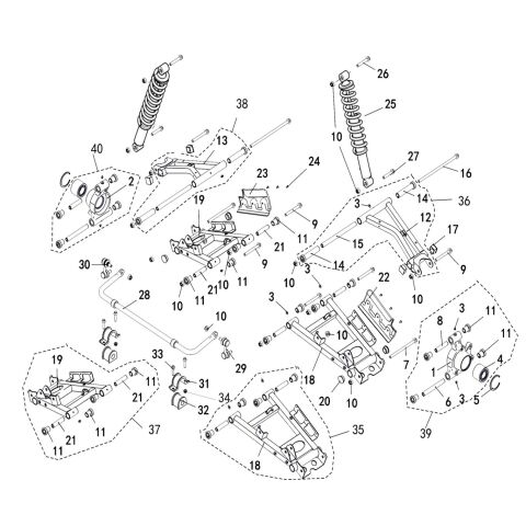 SHOCK ABSORBER REAR