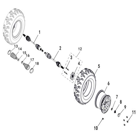 WHEEL FRONT