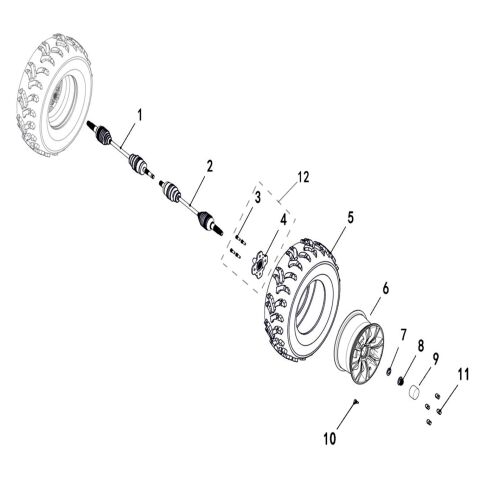 WHEEL REAR