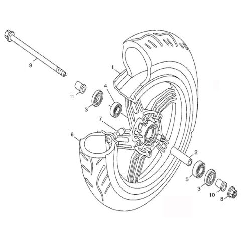 FRONT WHEEL
