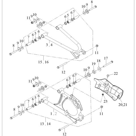 A ARM,REAR