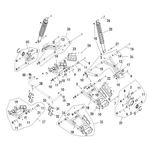 SHOCK ABSORBER REAR