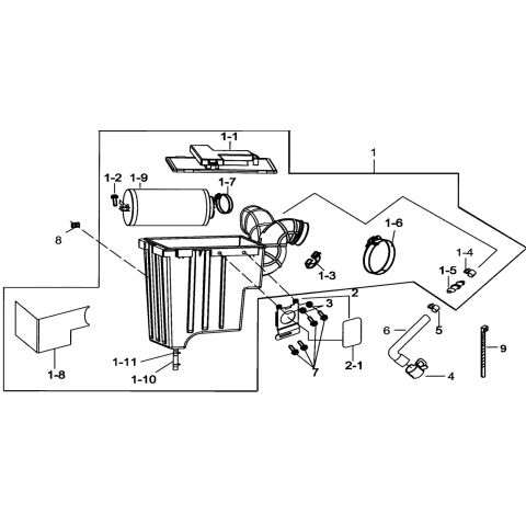 AIR CLEANER ASSY.
