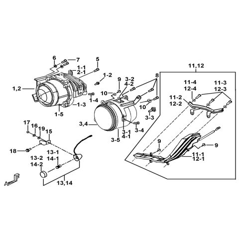 HEAD LAMP ASSY.