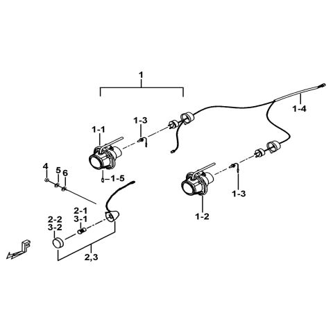 HEAD LAMP ASSY.