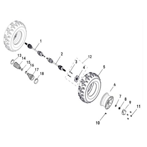 WHEEL FRONT