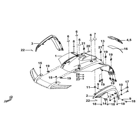 FRONT BODY COVER.