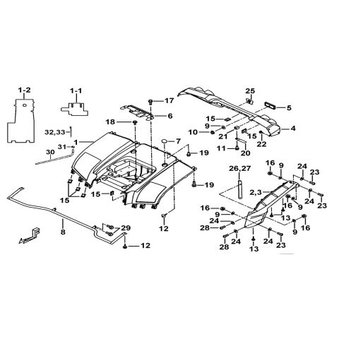 REAR BODY COVER