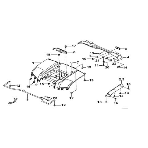 REAR BODY COVER