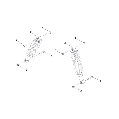 SHOCK ABSORBER REAR (NORMAL)
