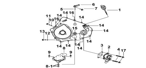 L CRANK CASE COVER(2)