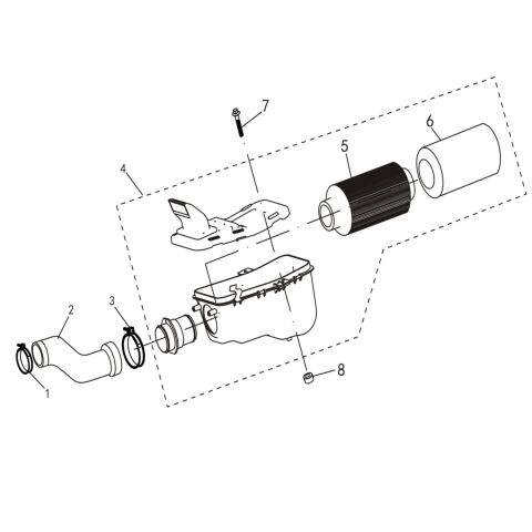 AIR CLEANER (EFI T3)