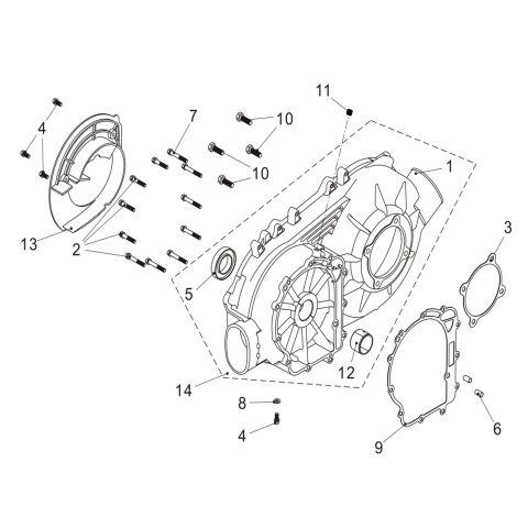 CVT HOUSING