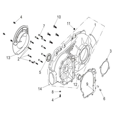 CVT HOUSING