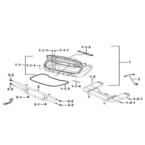 REAR CARGO BOX ASSY. (OPTION)