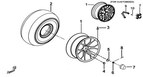 FRONT WHEEL