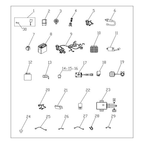 ELECTRICAL SYSTEM (T3 EFI)