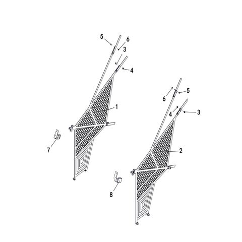 BODY, SIDE NETS (OPTIONAL)