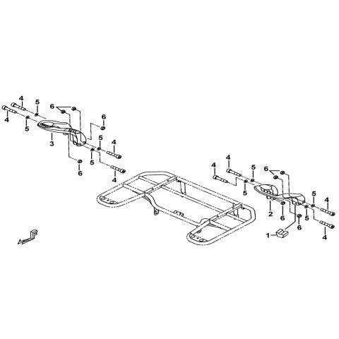 HAND HOLD, REAR (OPTION)