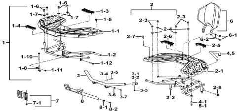 CARRIER(PLASTIC)、BUMPER (OPTION)