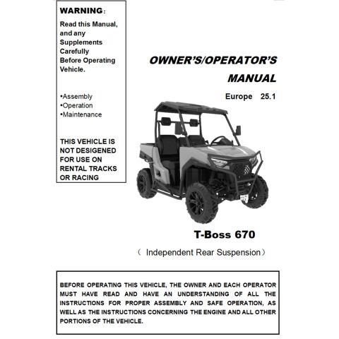 OWNER'S MANUAL