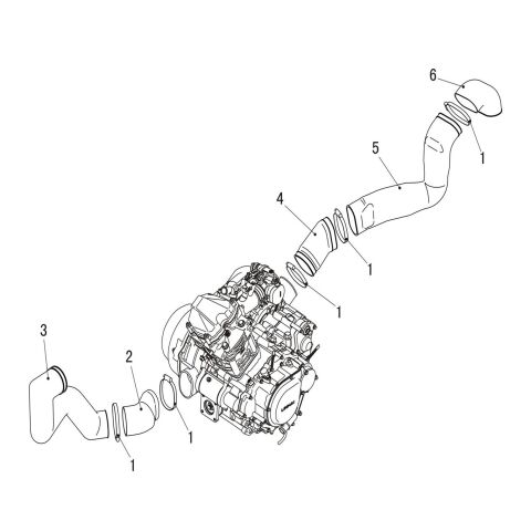 CVT AIR SHROUD (WITHOUT EPS)