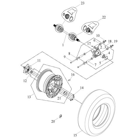 REAR WHEEL