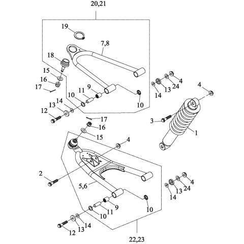 Front shock