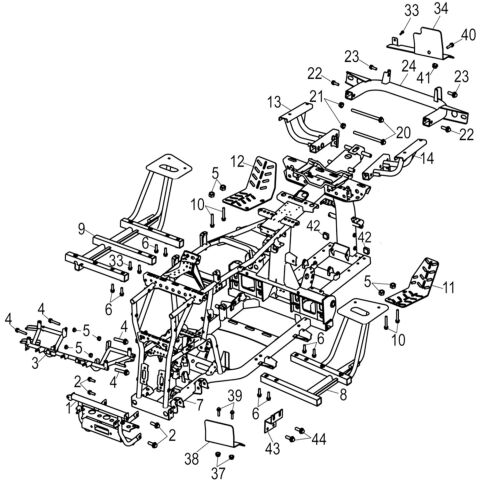 FRAME MOUNTING ASSEMBLY