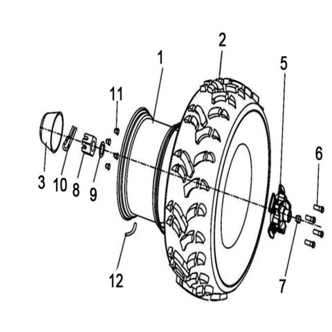 WHEEL REAR