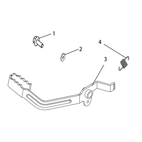 PEDAL,  BRAKE