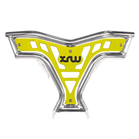 XRW FRONT BUMPER X16 - SUZUKI LTR 450 POLISHED YELLOW PHD