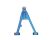 BLUE UPPER WELD ARM FR (Item nr. 3-5)
