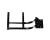 R/B A03C02000002 Left foot pedal bracket (Item nr. 7)