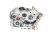 LEFT CRANKCASE KIT (fit new oil regulator cover -E01-G104000-000-02) (Item nr. 1)