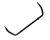 R/B U01D16100002 U01_FRONT BALANCE BAR ASSY-SOLID-BLACK PAINT (Item nr. 1)