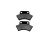 brake pad(three point brake) (Item nr. 15)