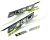 DECAL ASSY(600GL BLACK-GREEN)(LONG VEHICLE) (unavailable) (Item nr. 2)
