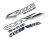 DECAL ASSY(600GS GREY-BLUE)(SHORT VEHICLE) (Item nr. 2)