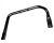 BLACK LEFT FOOT PEDAL PROTECTION ROD (Item nr. 6)